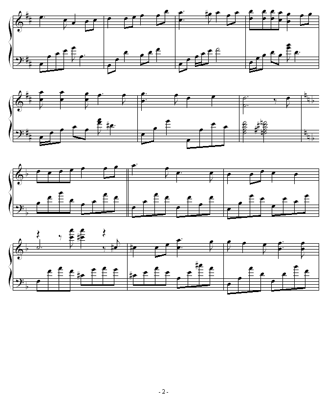 无赖-musicfish版-钢琴谱(钢琴曲)-郑中基2