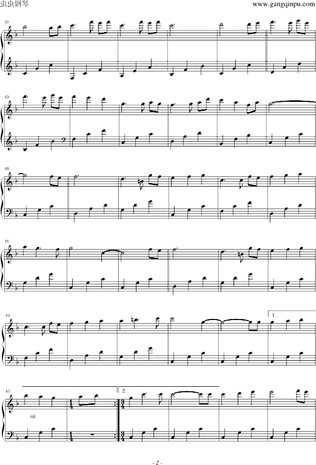 Butterfly Waltz-钢琴谱(钢琴曲)-Brian Crain2