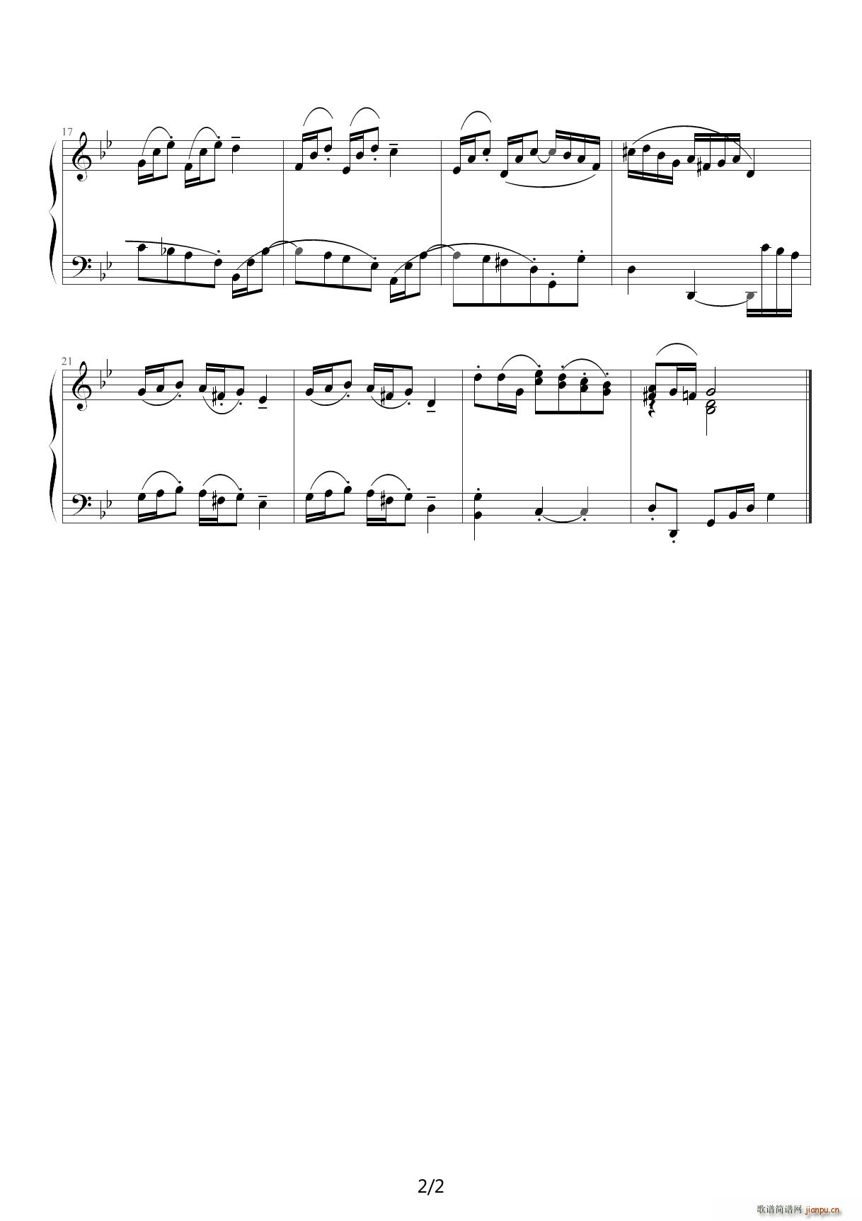 17 波罗涅兹舞曲 降B调2