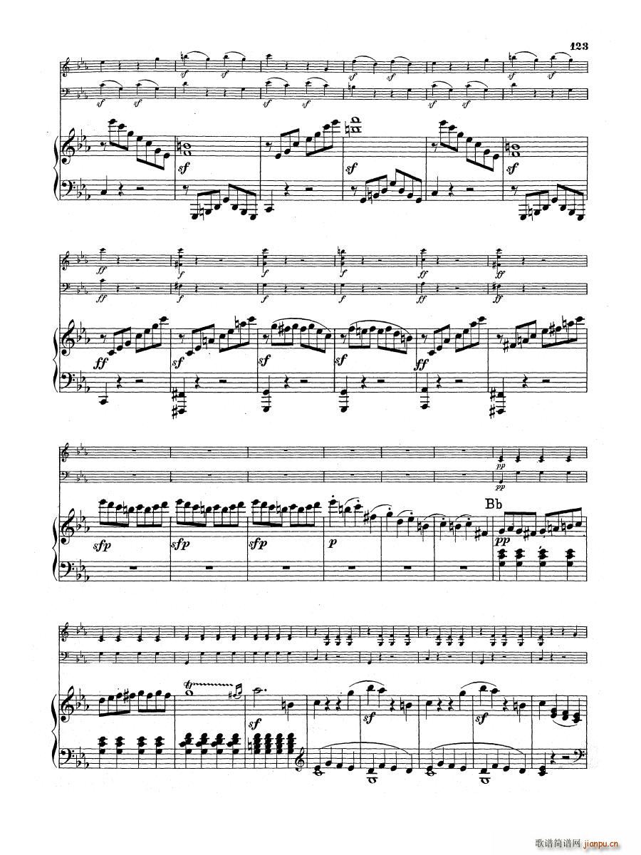 Beethoven op 1 no 3 Piano Trio35