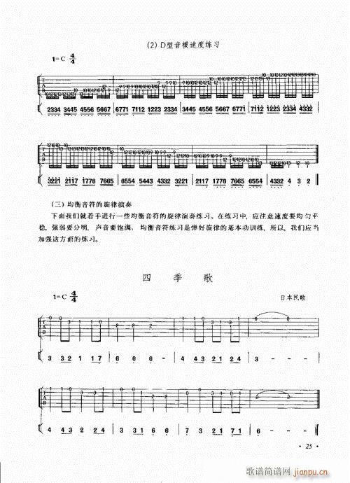 吉他弹唱初级乐理与技法21-402