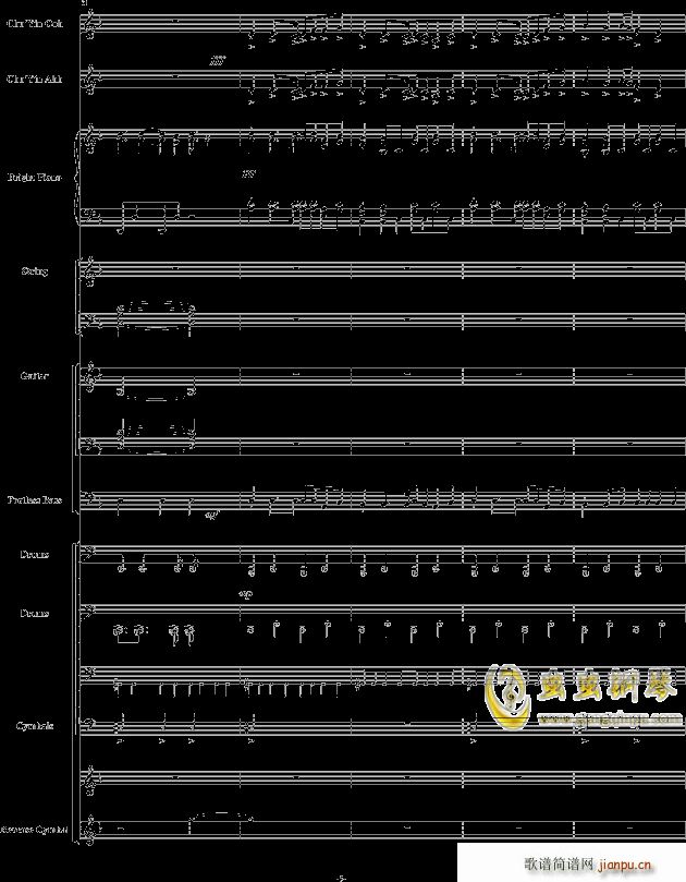 】初音ミク】千本�@ - 震撼总谱 -_初音未来5