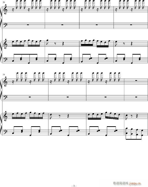 送给侄子的钢琴变奏曲_abimusic3