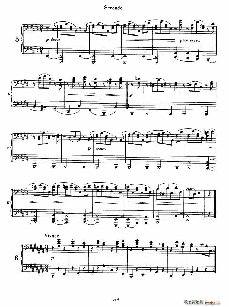 Brahms op 39 Waltzes6