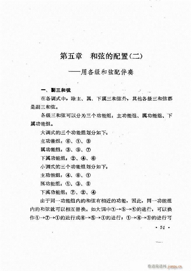 歌曲手风琴伴奏的编配 目录1-6055