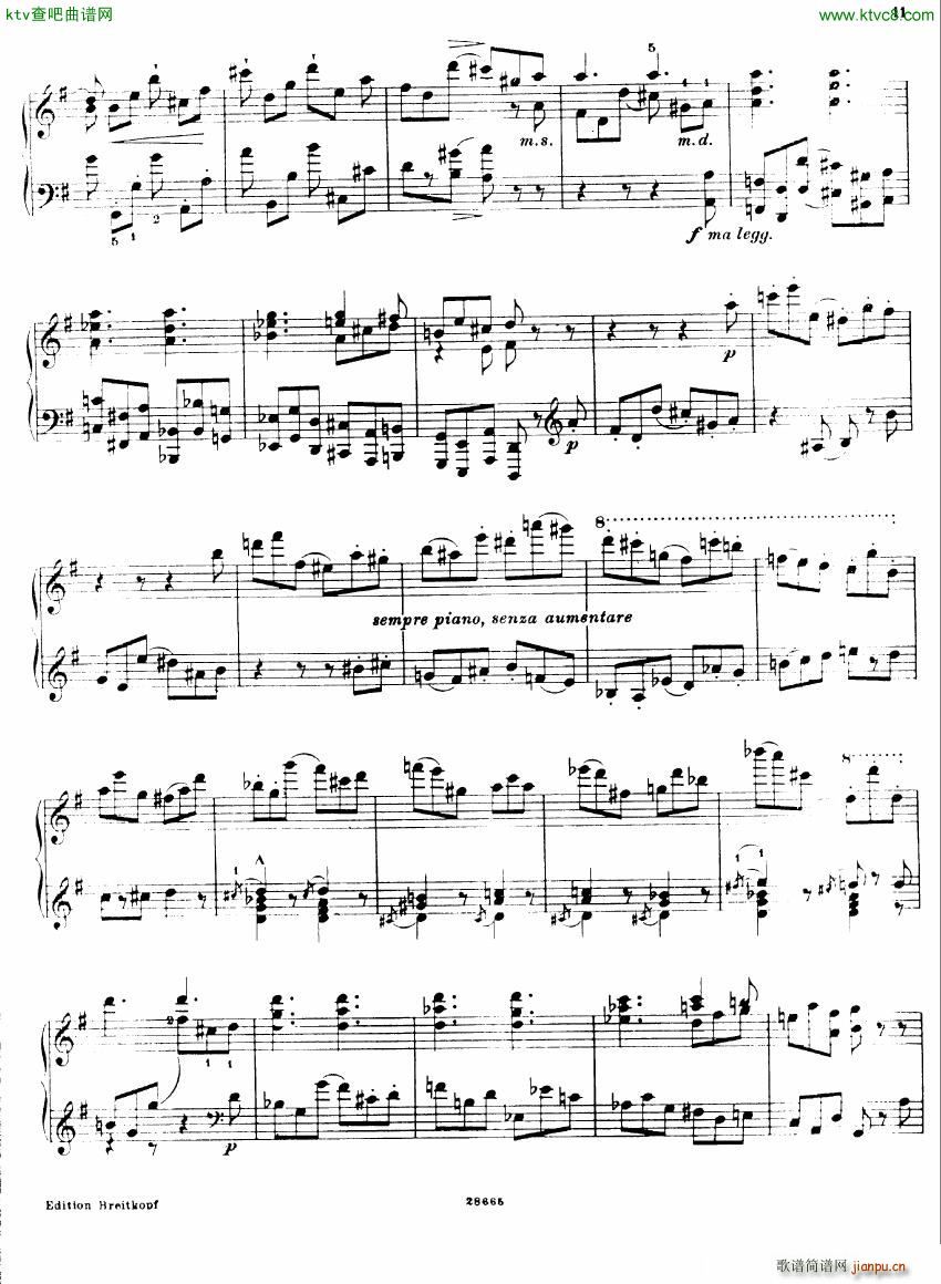Busoni Etudes 111