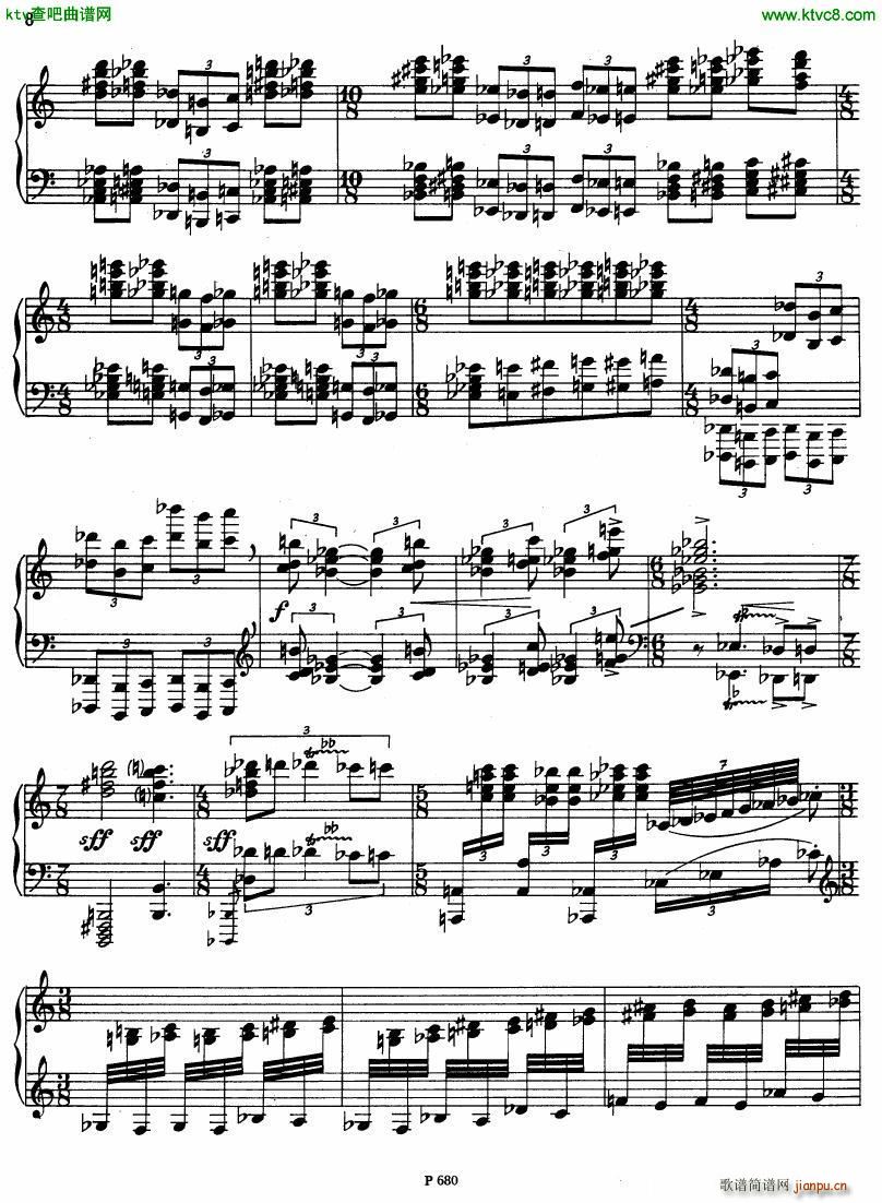 Fiser piano sonata no 311