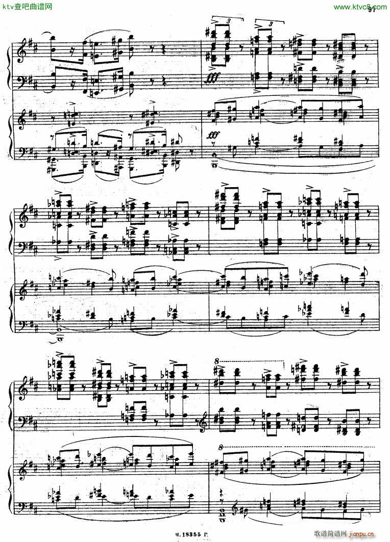 Feinberg op 36 Piano concerto No 2 二36