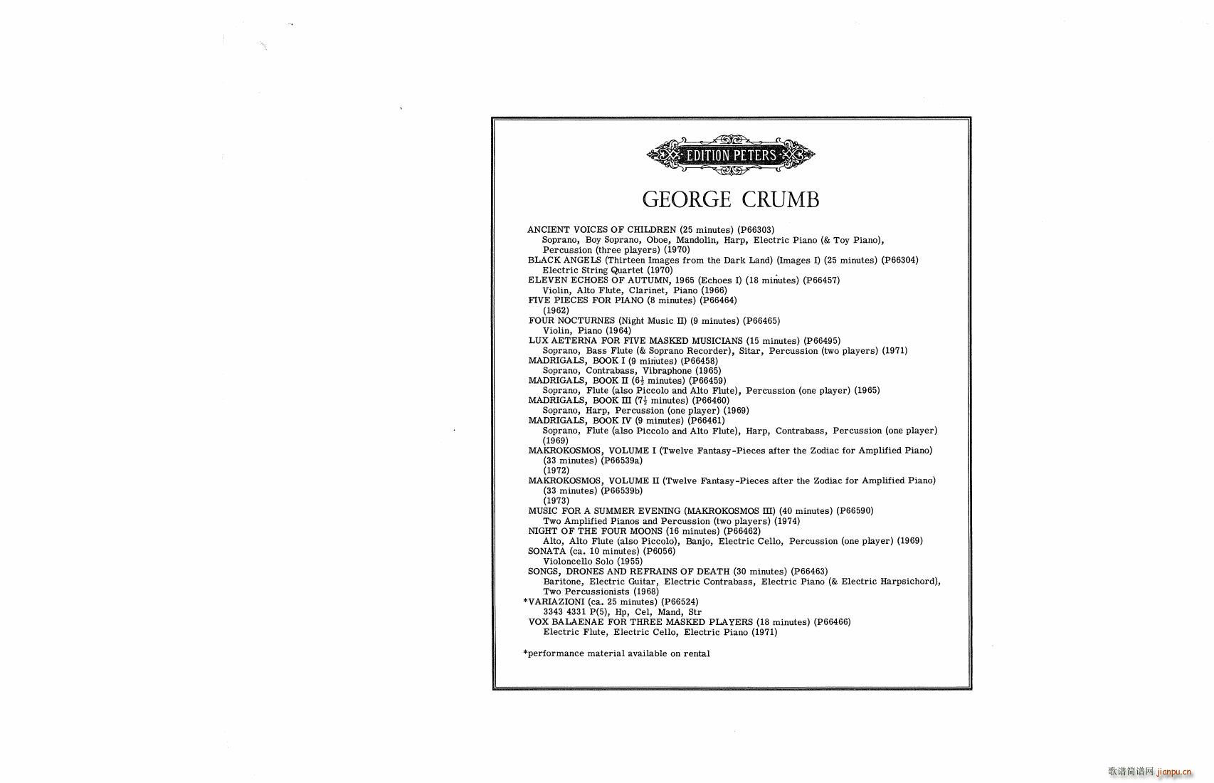 Crumb Makrokosmos Volume 222