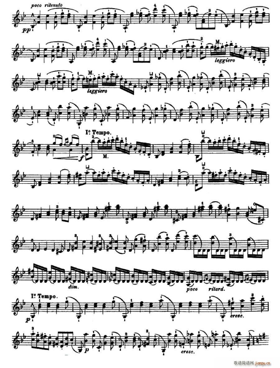 让 德尔菲 阿拉尔-12首小提琴�S想练习曲之222