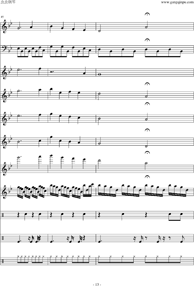 The Poet And The Pendulum-钢琴谱(钢琴曲)-Nightwish13