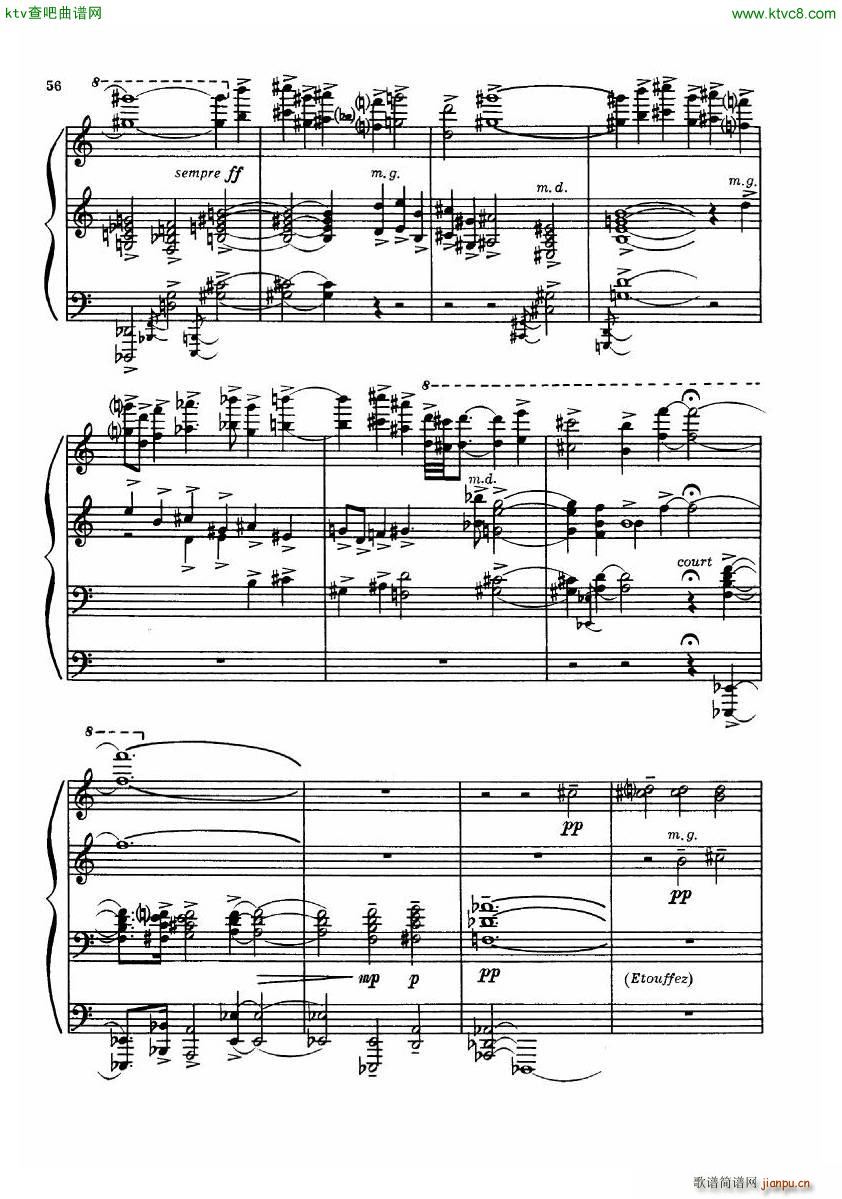 Dutilleux Piano Sonata Op 1 3 Largo2