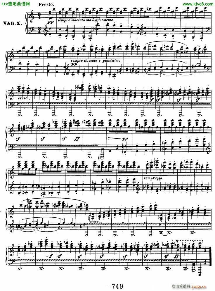 Beethoven op 120 Diabelli Variations9