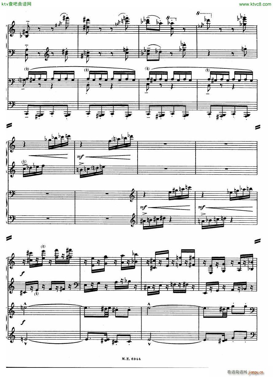 Auric Partita for two pianos14