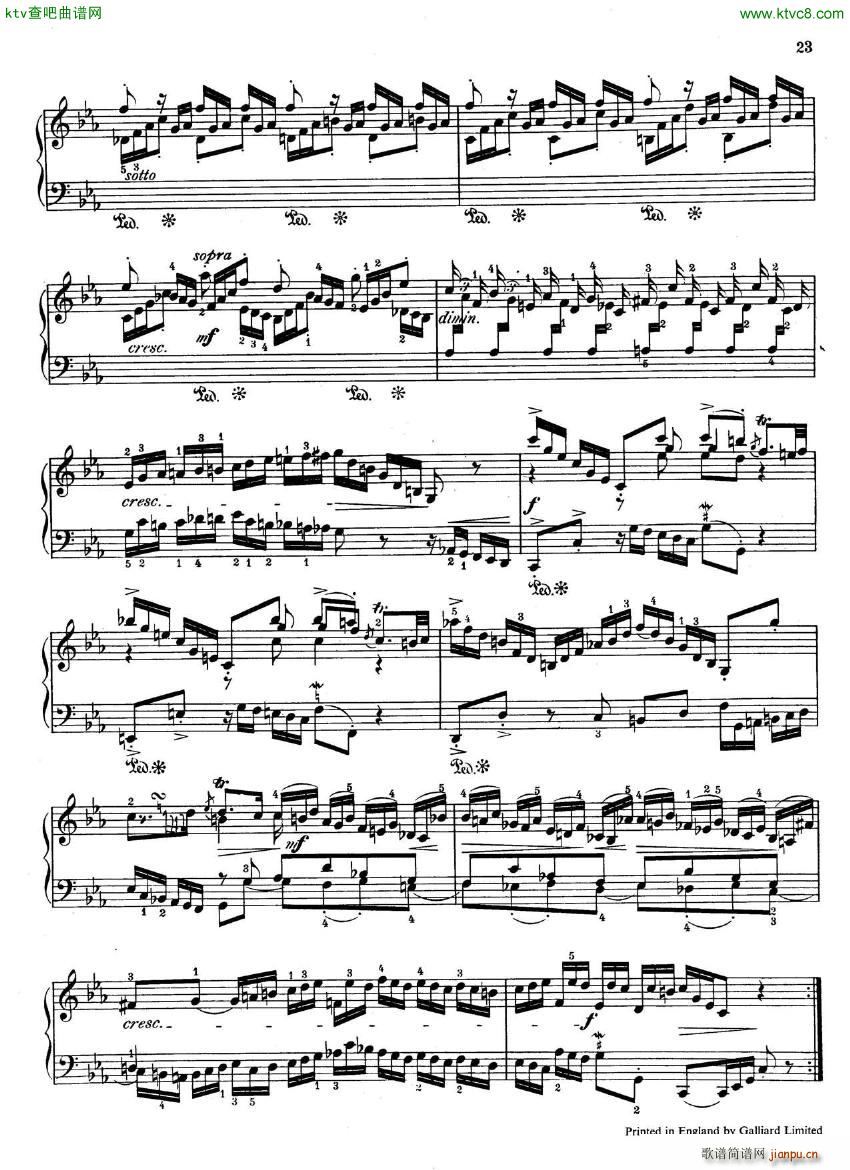 Bach JS BWV 906 Fantasia in C minor pf5