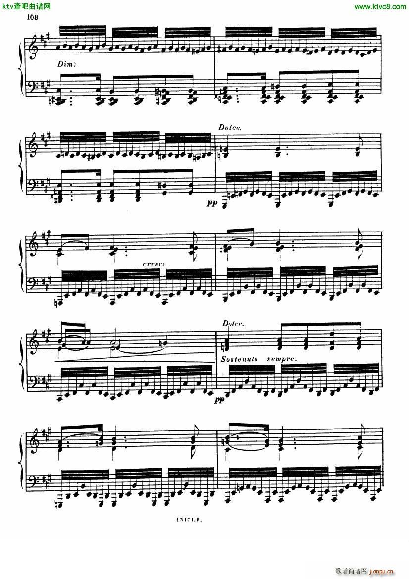 Alkan op 39 12 Etudes in Minor Keys no 1017