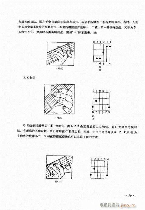 吉他弹唱初级乐理与技法61-8019