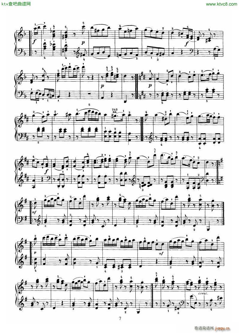 Haydn Piano Sonata No 37 In D7