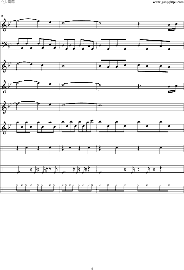 The Poet And The Pendulum-钢琴谱(钢琴曲)-Nightwish4