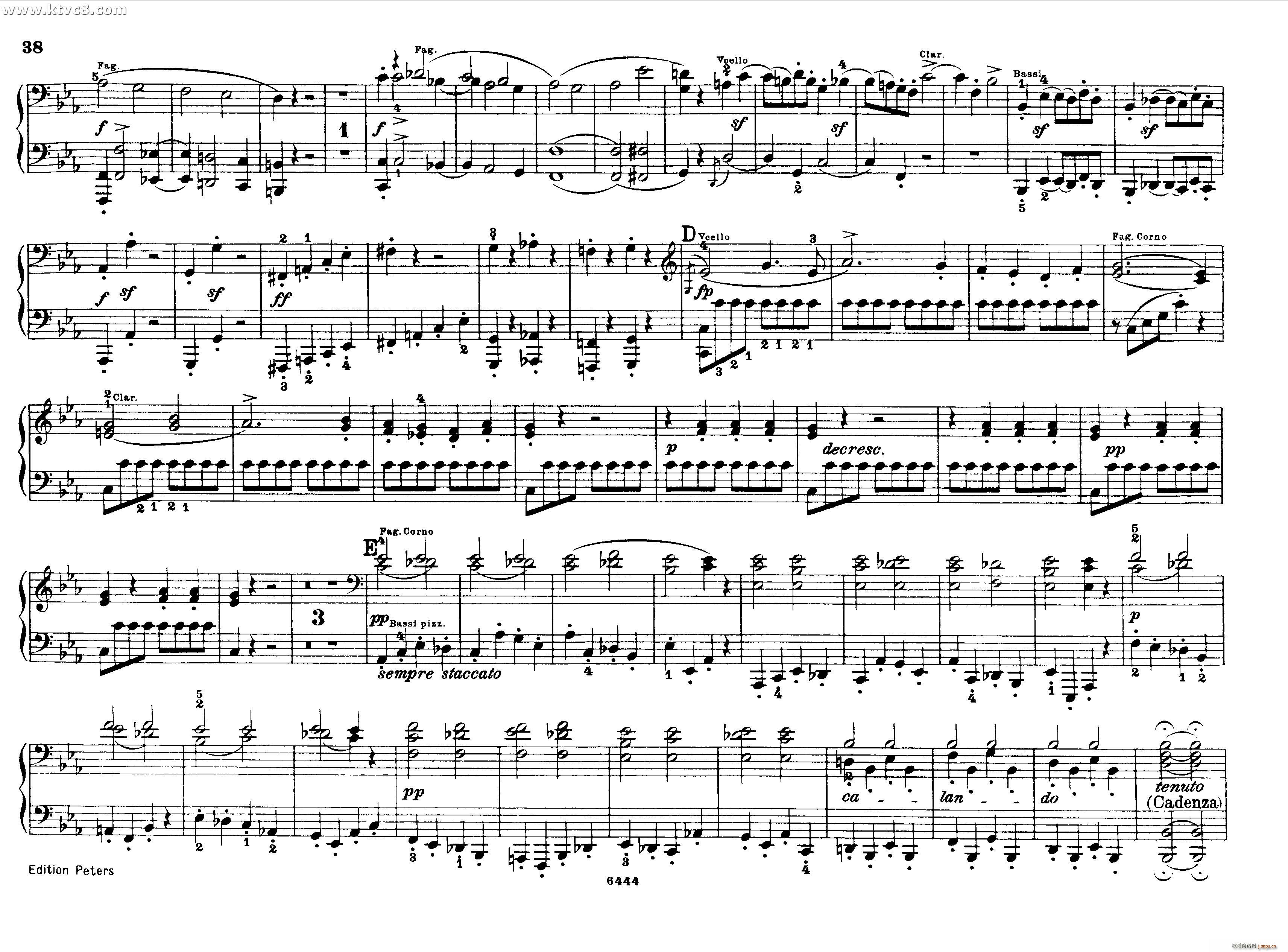 贝多芬大七重奏Op 20 钢琴四手联弹37