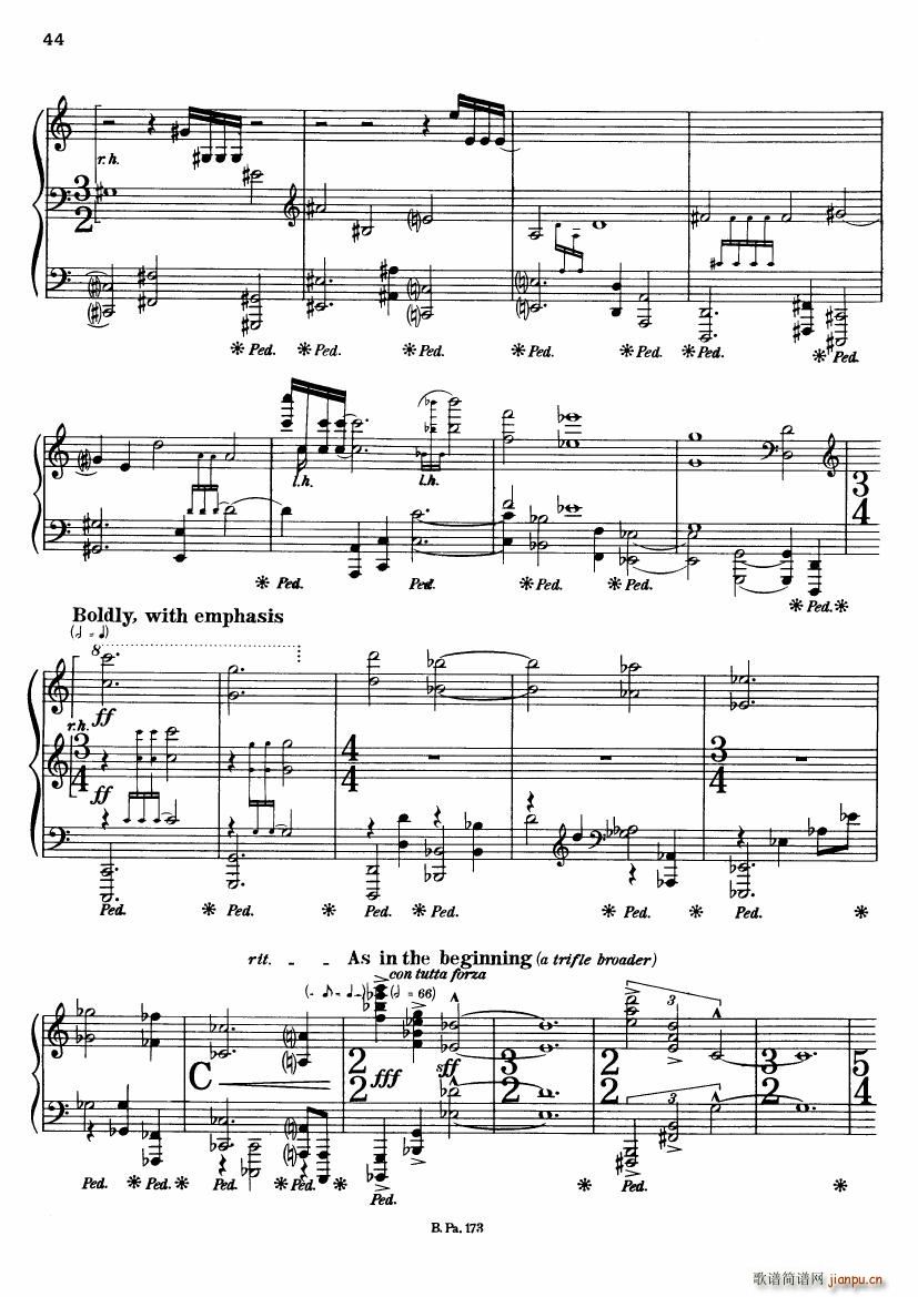 Copland Piano Fantasy41