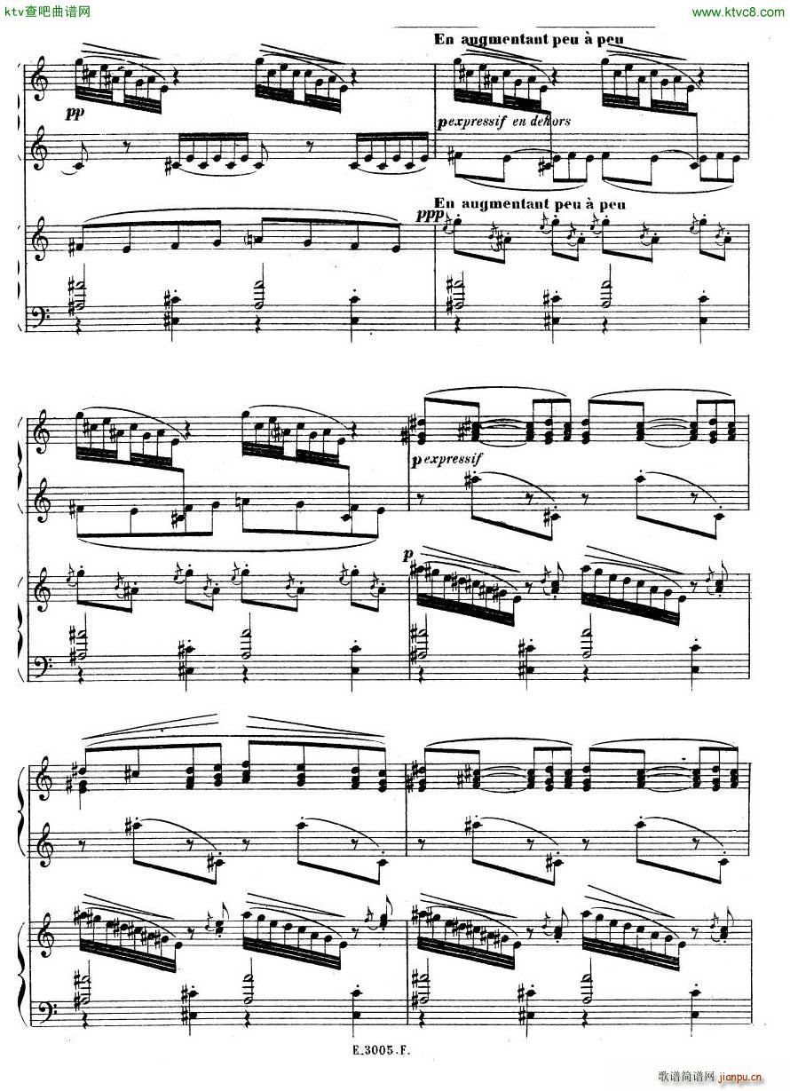 Debussy Ravel 3 Nocturnes 2pno45