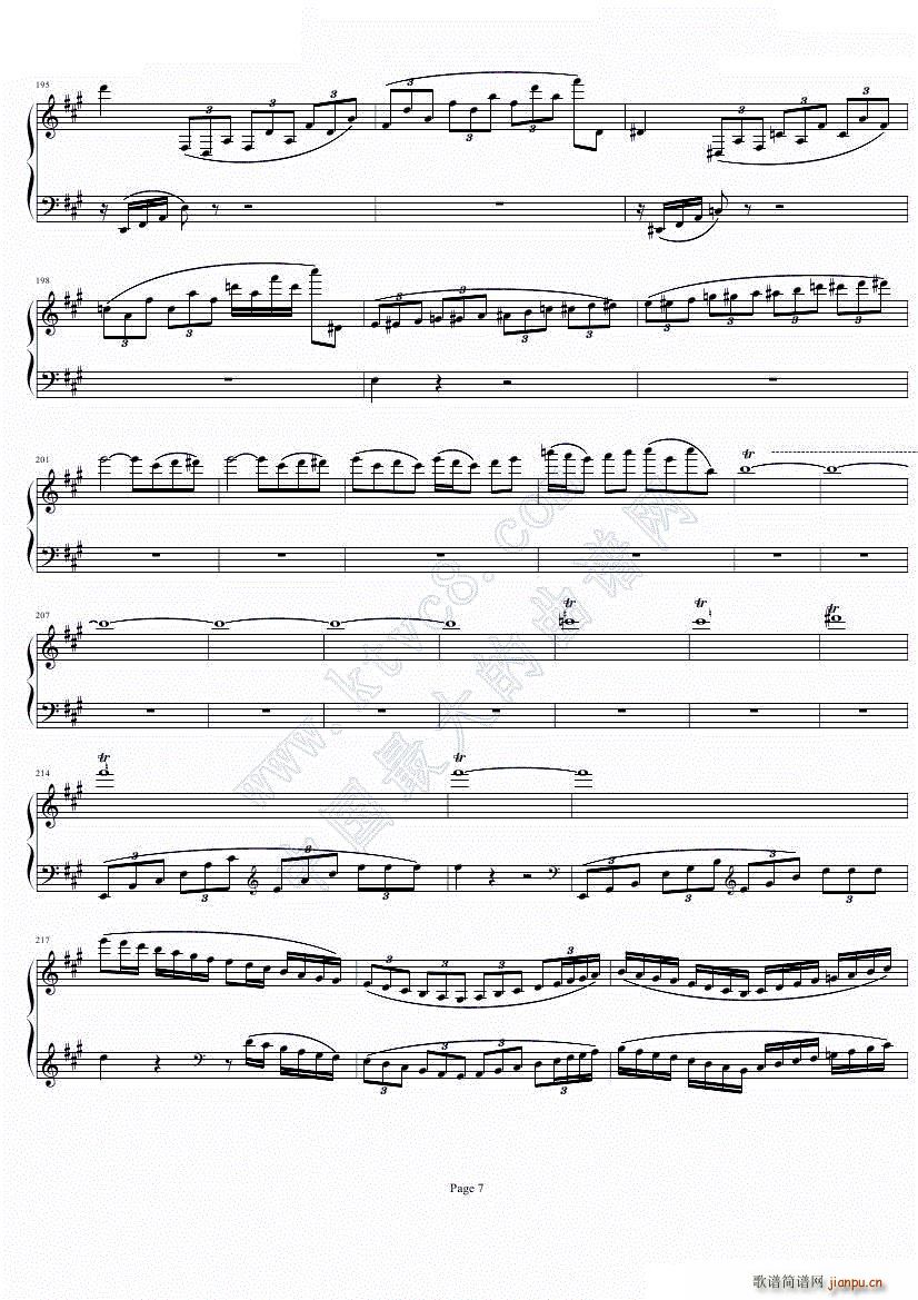 钢琴协奏曲Op61第一乐章_贝多芬 beethoven7