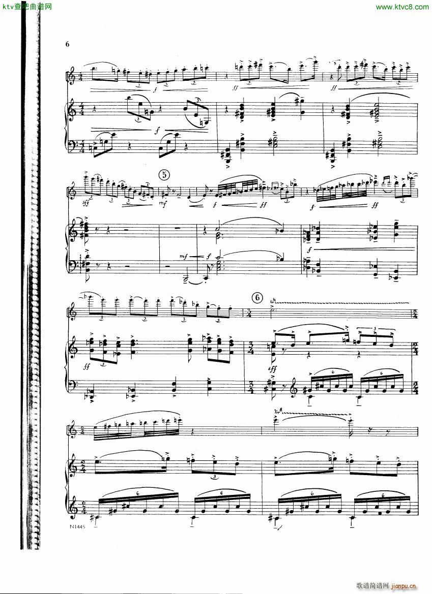 Burton E Flute sonatina score5