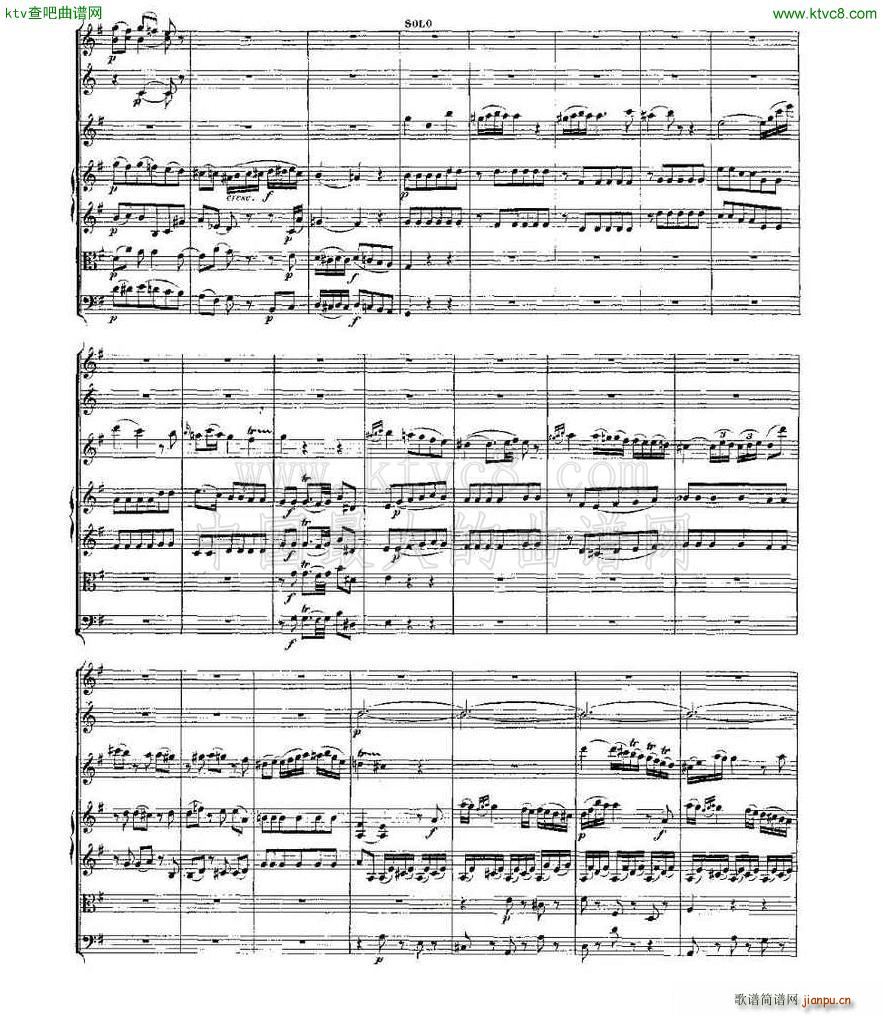 Concerto in D for Flute K 314 D大调长笛协奏曲12
