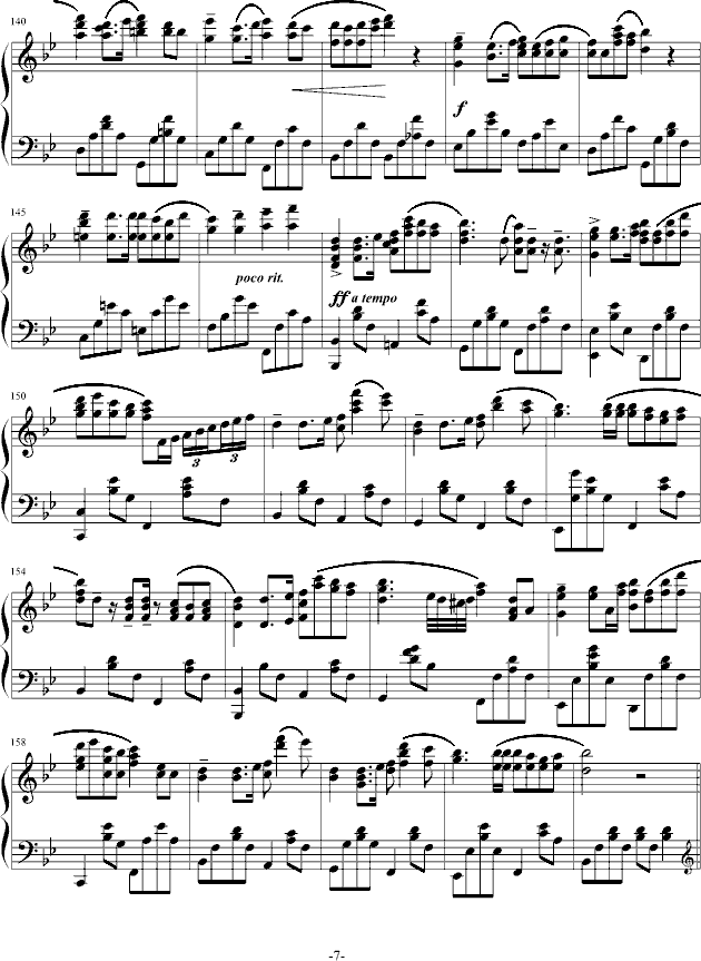 叙事曲●追梦人-钢琴谱(钢琴曲)-每一天7