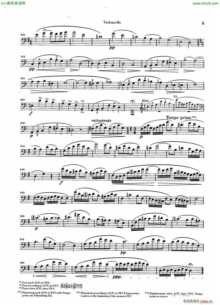 Debussy Piano Trio in G parts12