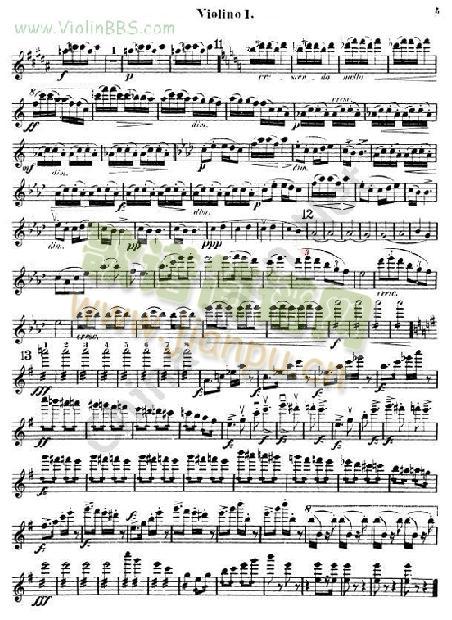 Symphony No.9 in E Minor. Op.95 (New World)第一小提琴4