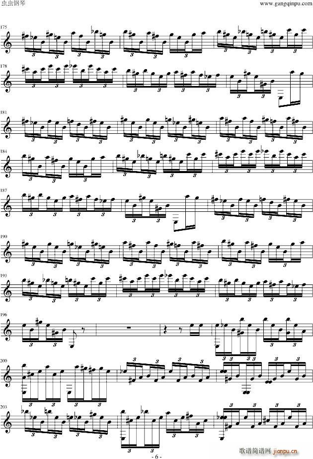 魔笛主题变奏曲 单手_索尔6