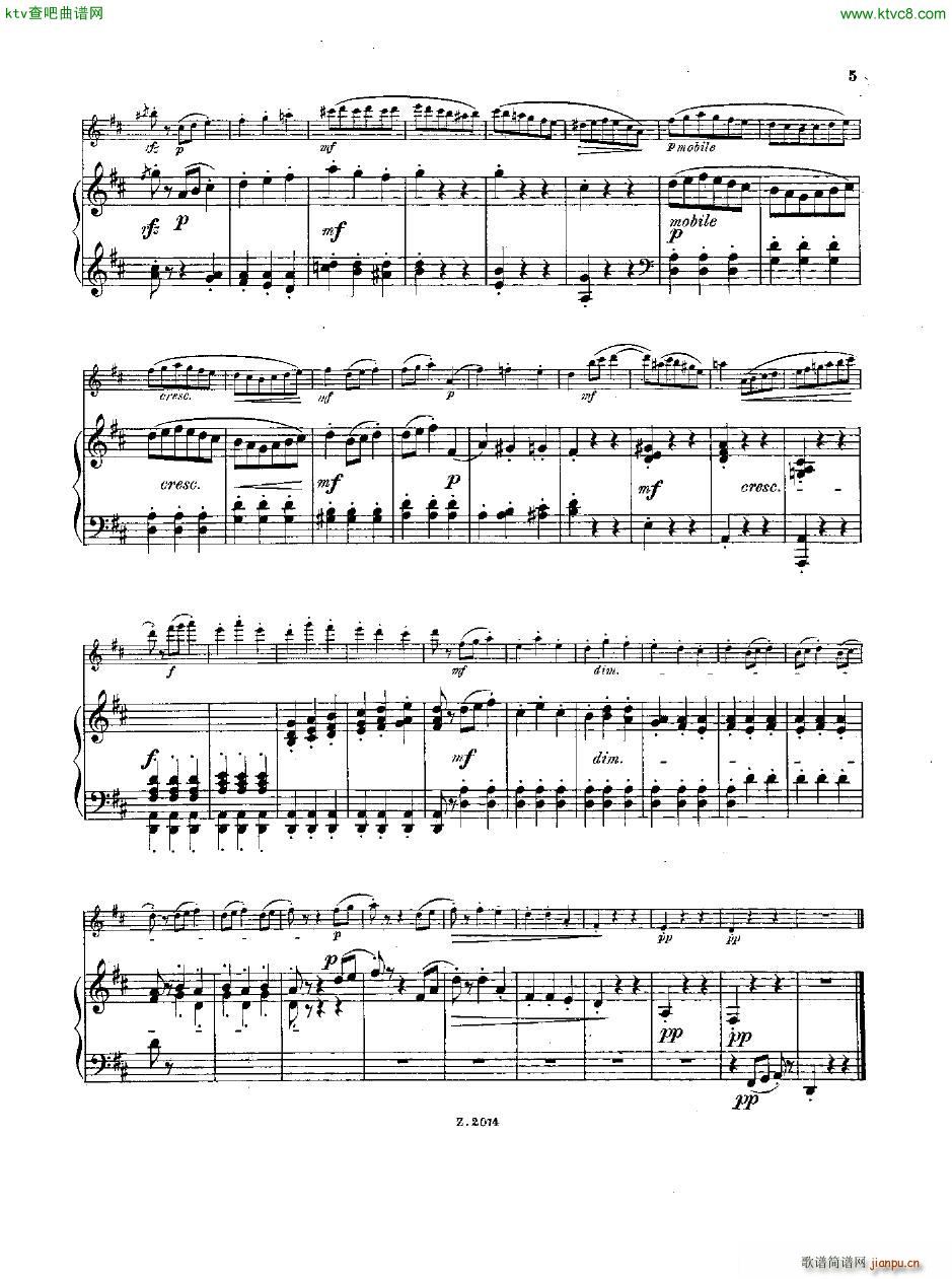 Andersen op 55 Acht Vortragsstücke fl pno41