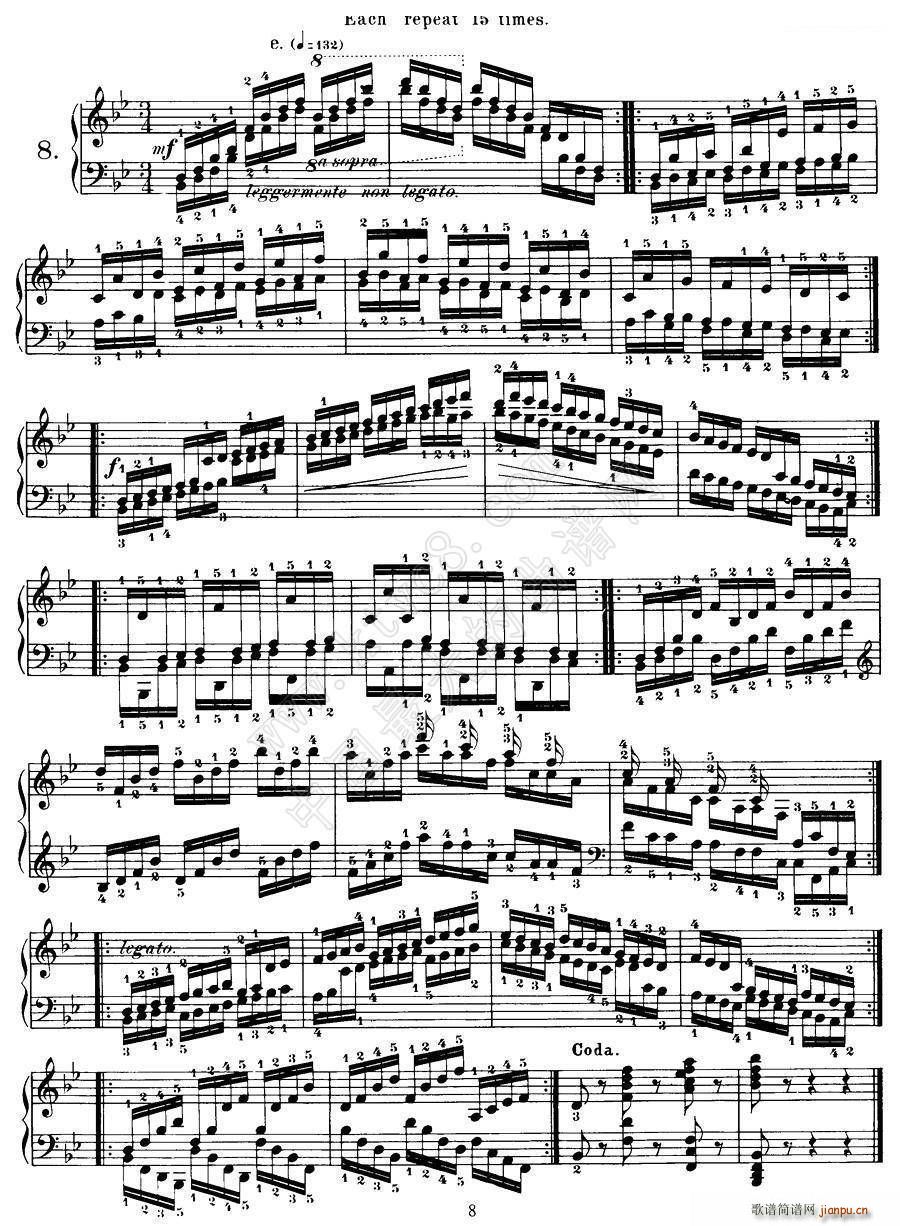Czerny - 40 Daily Exerci Op 337（6―10）（40首日常训练曲）3