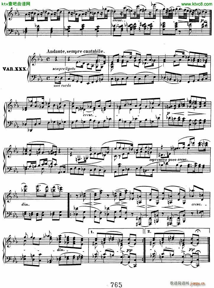 Beethoven op 120 Diabelli Variations25
