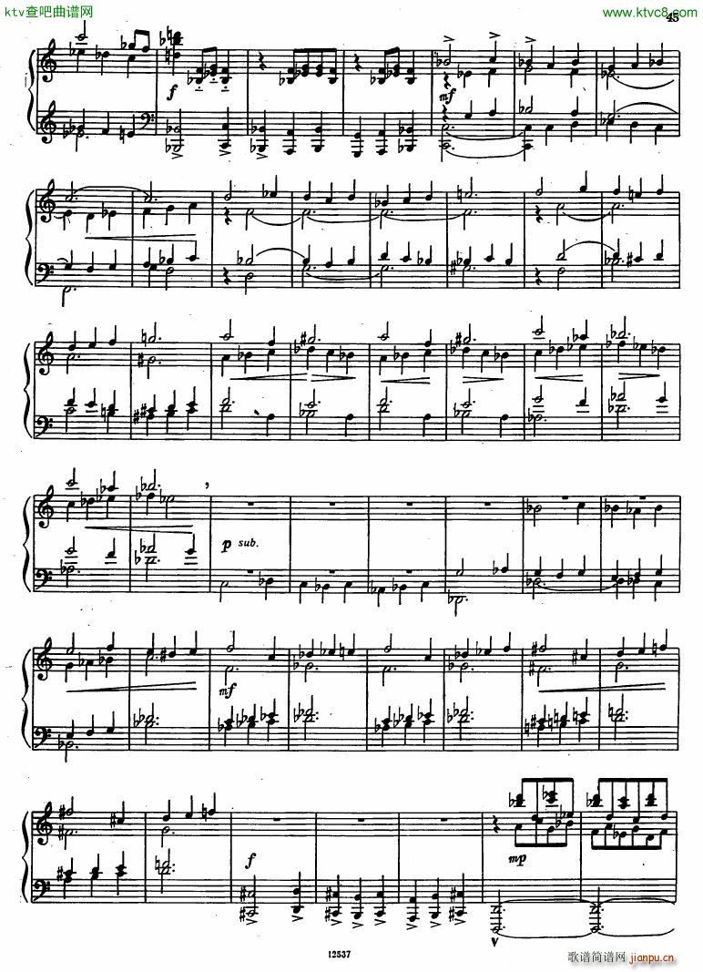 Flyarkovsky 6 preludes and fugues45