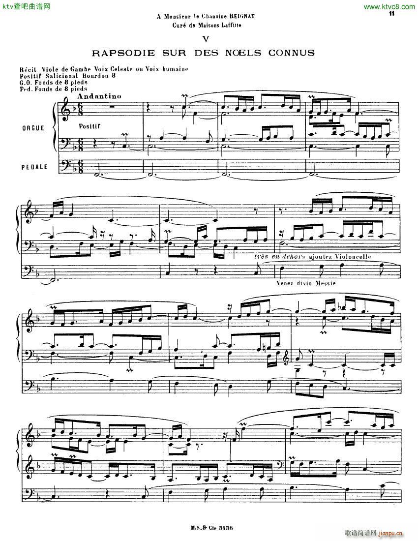 Alain Albert Pieces d Orgue 2me Serie7