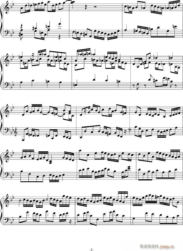 Fugue in G minor_舍勒七世2