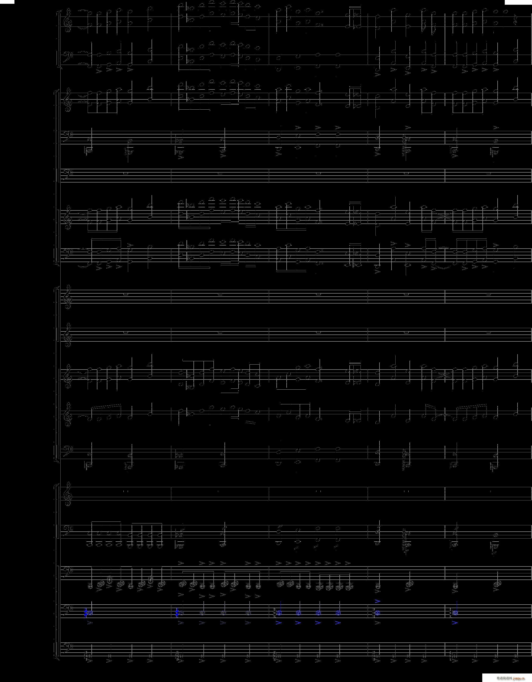 当管弦乐队遇上疯狂爵士鼓手震撼总谱21