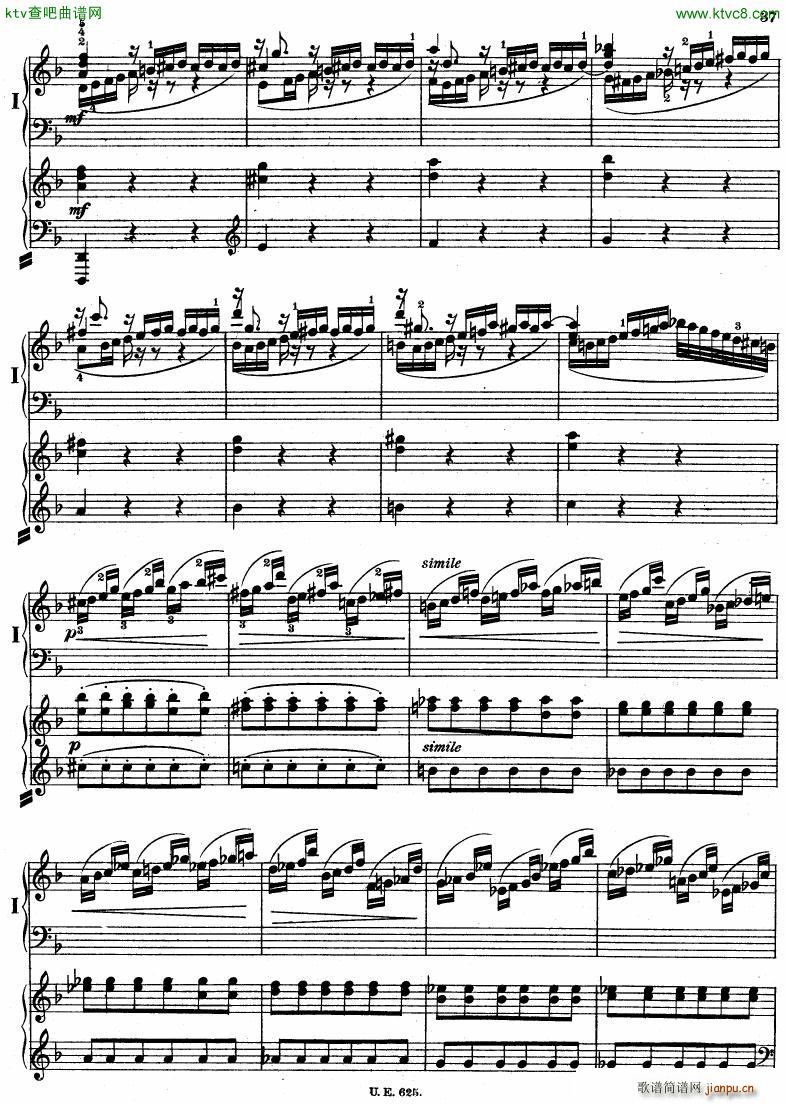 Bach JS BWV 1052 Keyboard Concerto in d ed R ntgen38