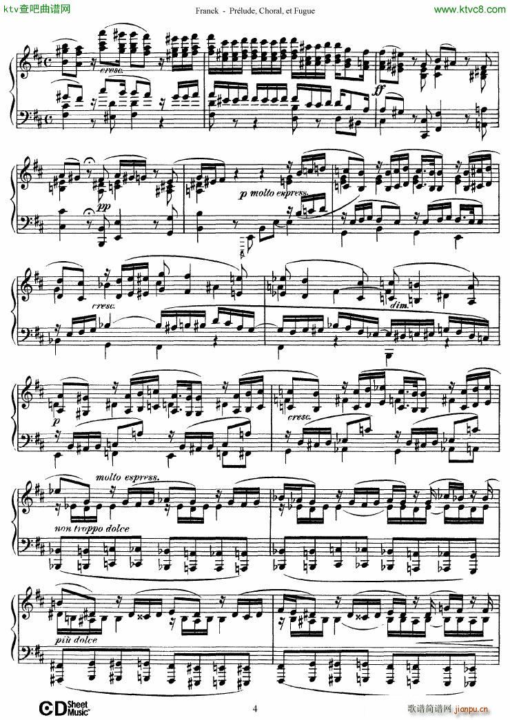 Franck Prélude Choral et Fugue4