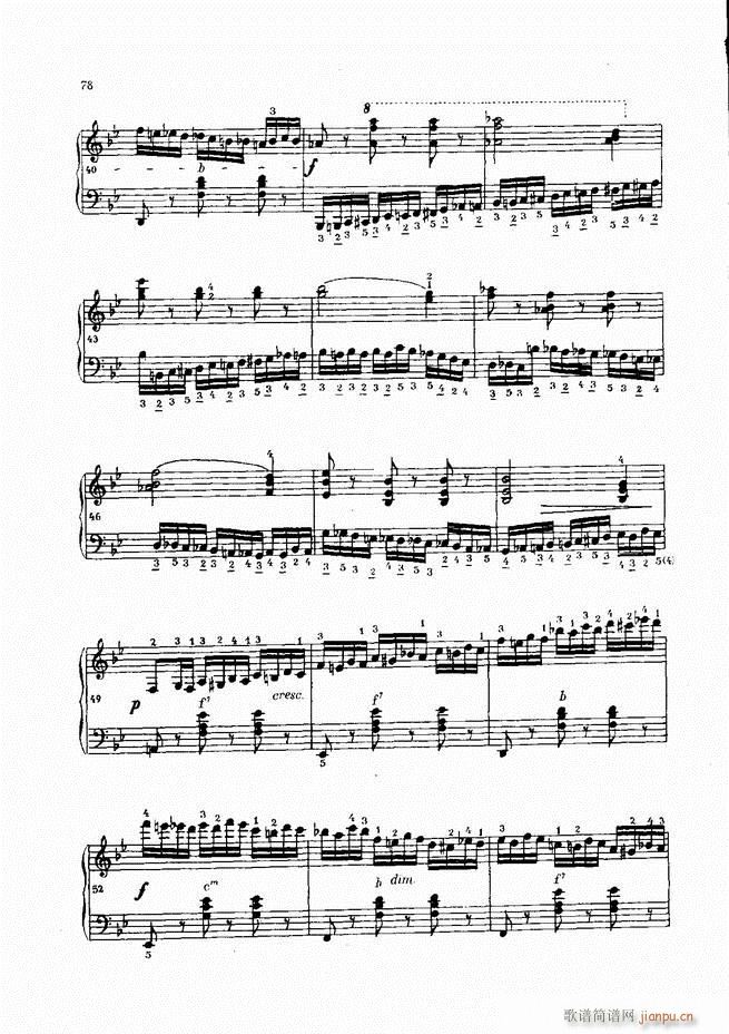 车尔尼手风琴练习曲集 Ⅳ58