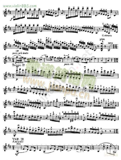克莱斯勒-帕克尼尼《女巫之舞》(Le streghe)Op.84