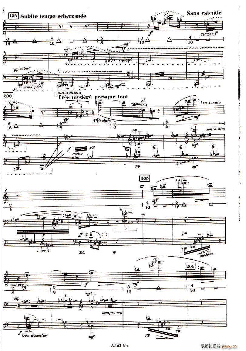 Boulez Sonatine Pour Flute Et Piano12