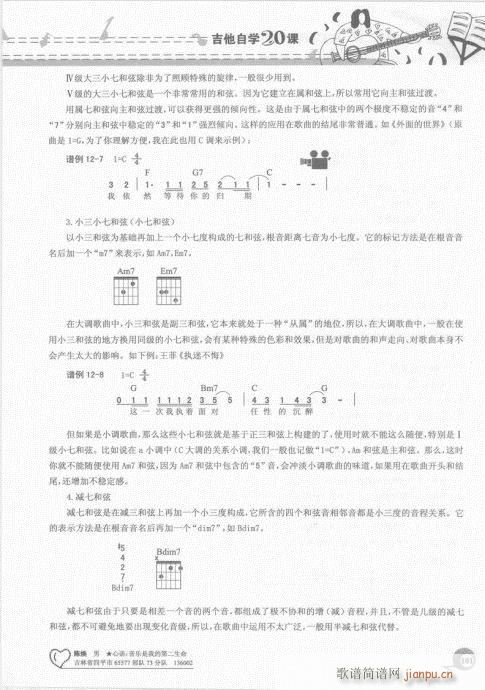 吉他自学20课101-1201