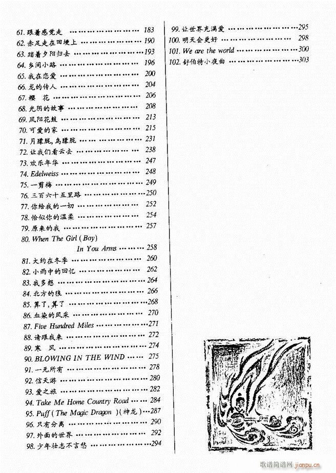 民谣吉他教程 目录前言 1-605