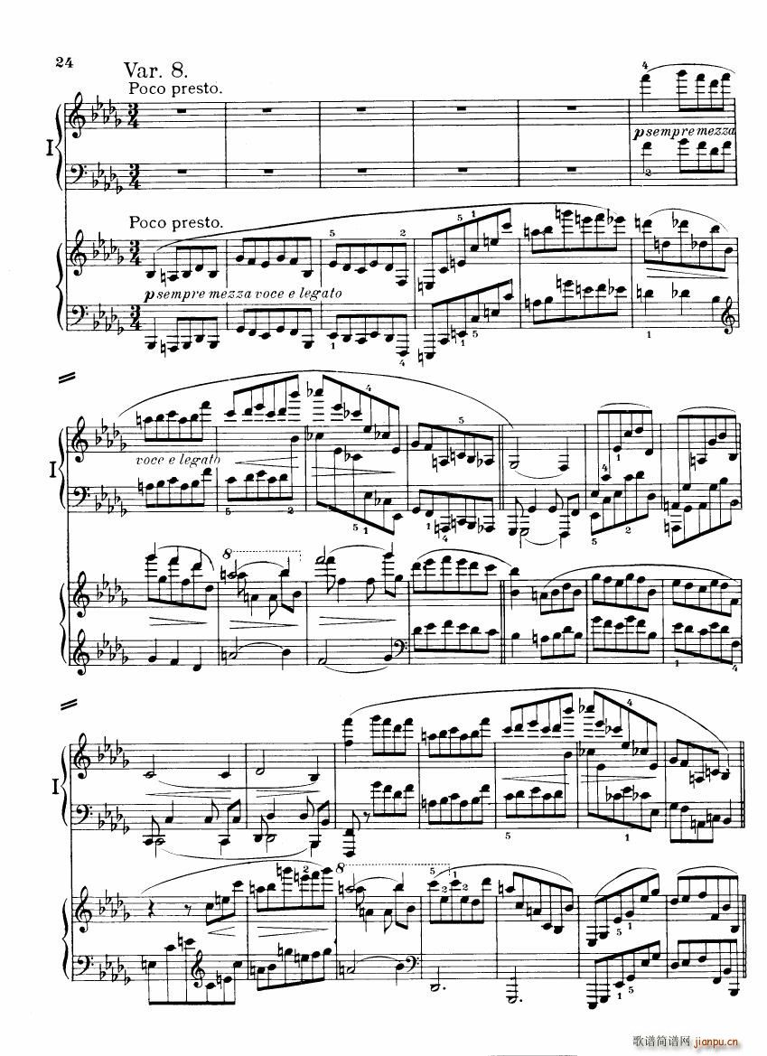 Brahms Variations on a theme by Haydn23