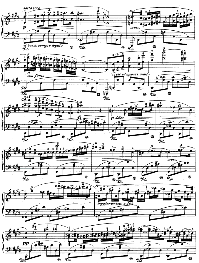 钢琴第一协奏曲 op.11-2-钢琴谱(钢琴曲)-肖邦-chopin5