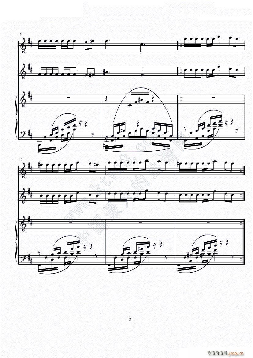 D大调钢琴三重奏第3乐章_nyride2